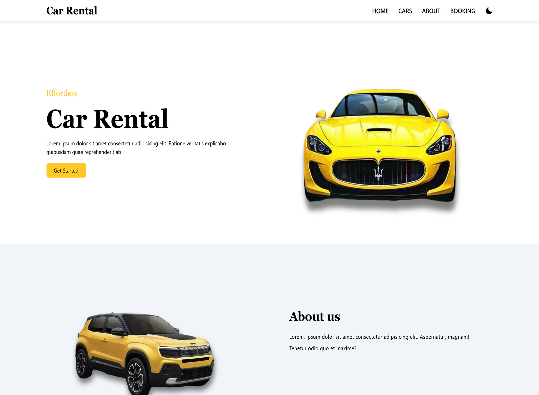 Car-Rent Preview